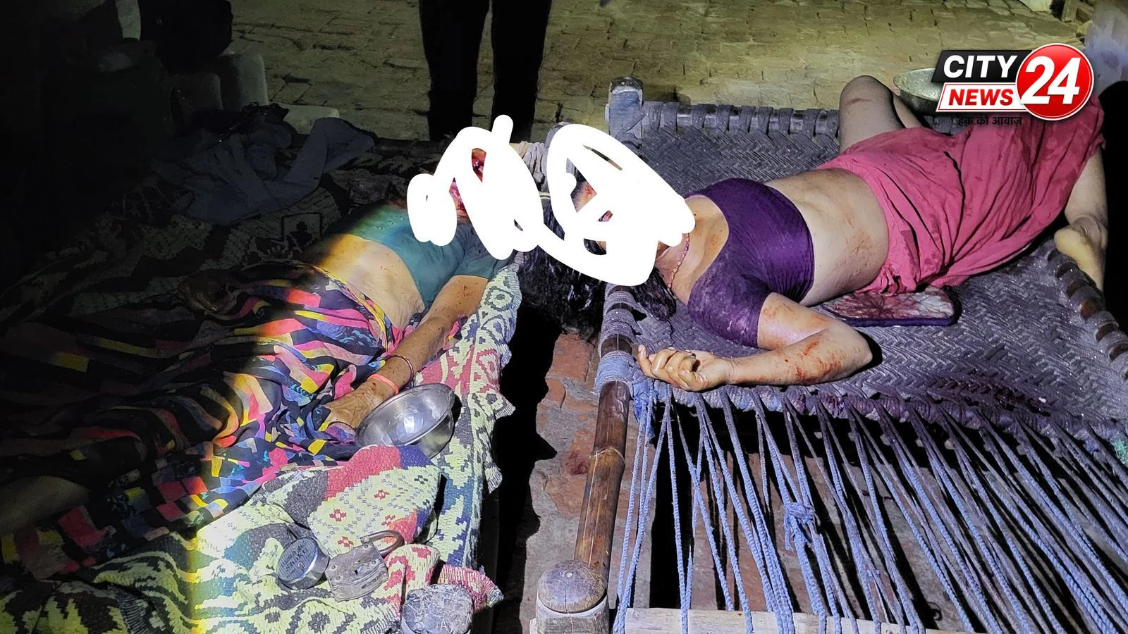 बच्चों के सामने मां-नानी का कत्ल, पति ने पिता संग मिलकर खेला खूनी खेल
