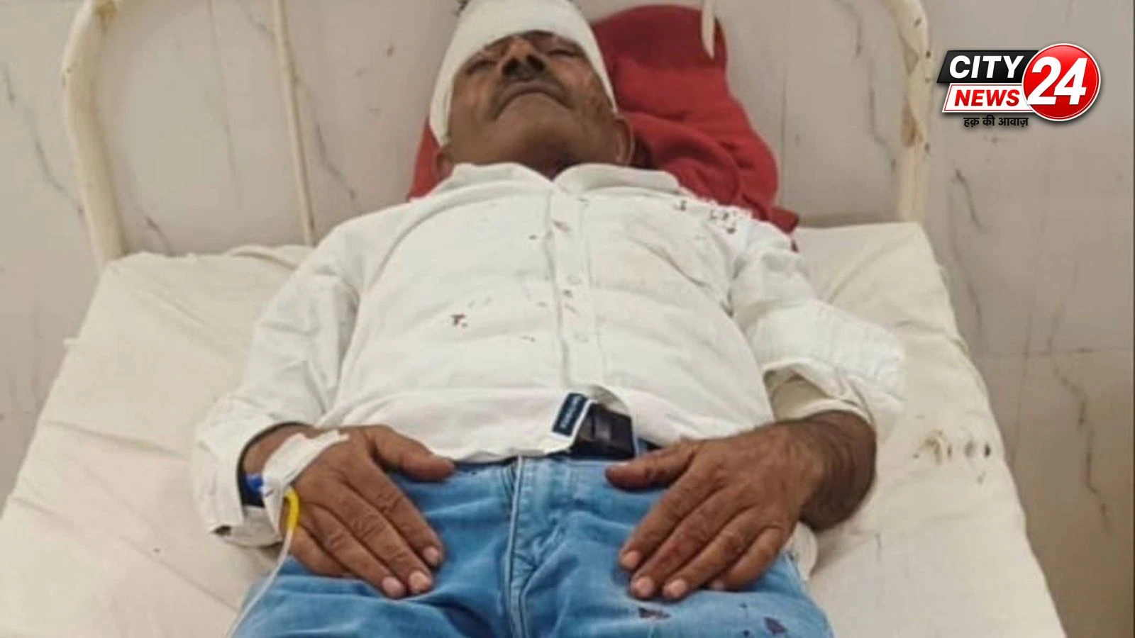धौलपुर रिपोर्टिंग के दौरान वरिष्ठ पत्रकार गिरीश शर्मा सड़क हादसे में घायल