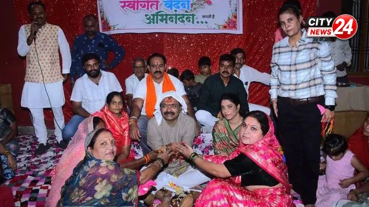 राखी के धागे में जुड़ा विश्वास: 400 बहनों ने विधायक आशीष शर्मा को बांधी राखी, मिला सुरक्षा का भरोसा