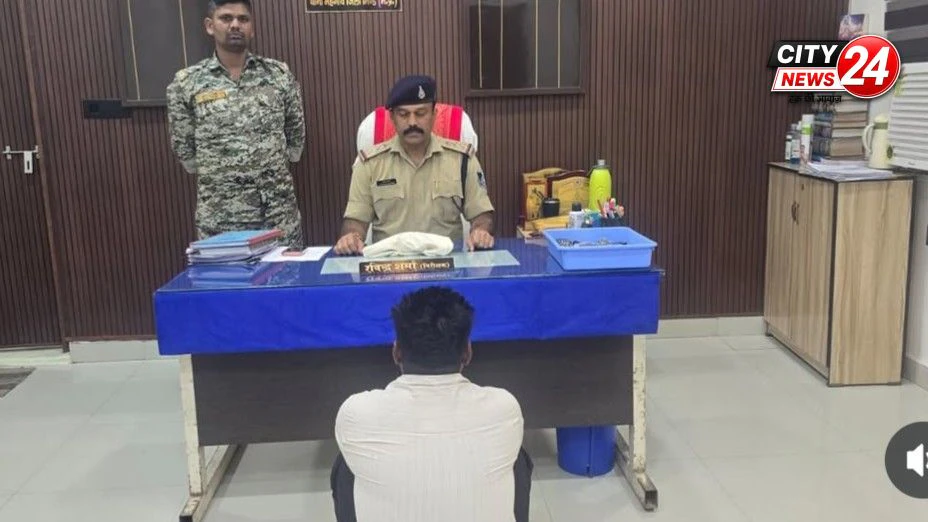 भिंड मेहगांव पुलिस आरोपी को किया गिरफ्तार