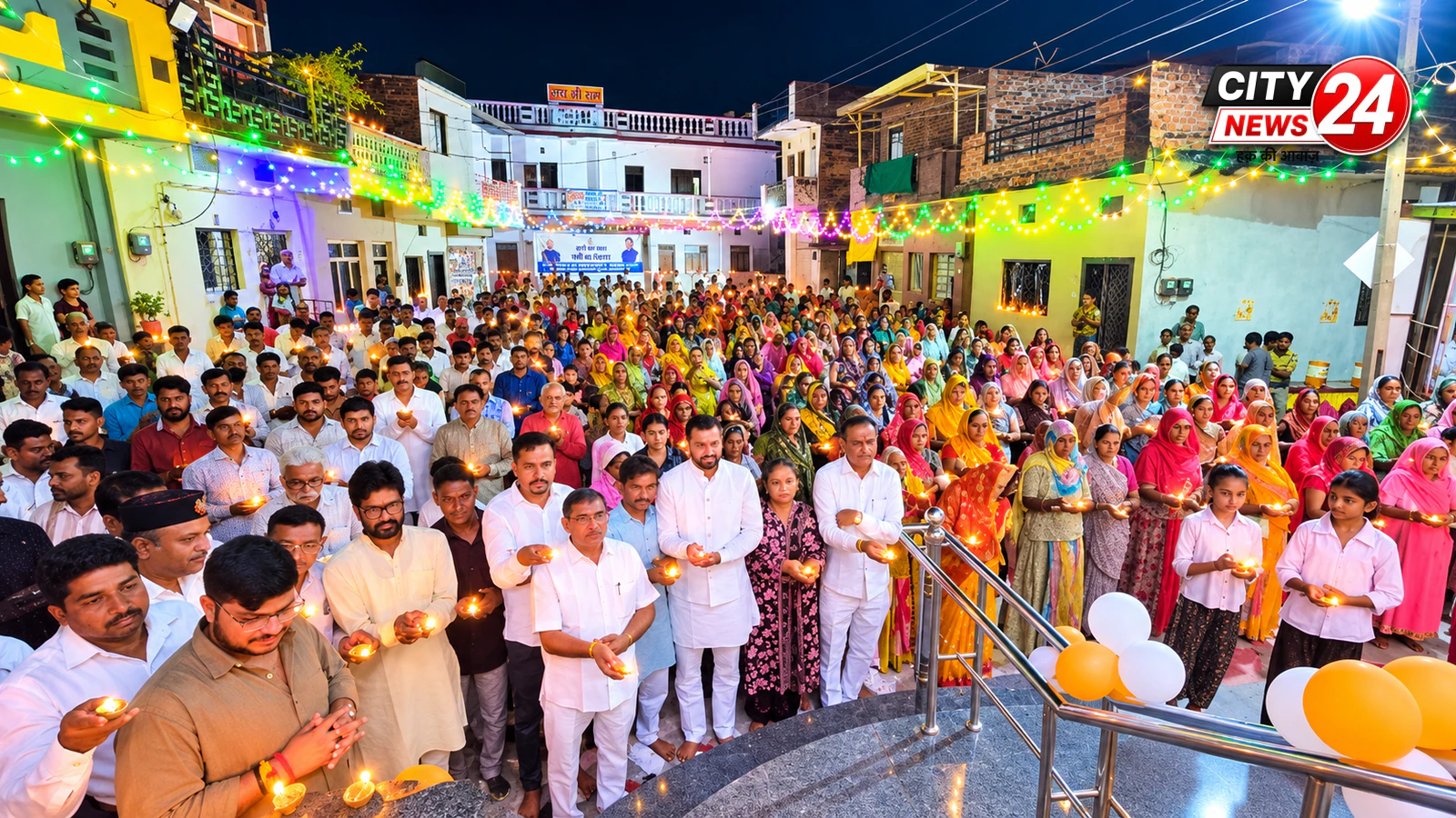 नागदा के पाल्या कला में दीपों से जगमगाया श्रीराम-जानकी मंदिर, पीएम मोदी के जन्मदिवस पर हुई महाआरती
49 बूथों पर भी हुआ दीप प्रज्वलन
