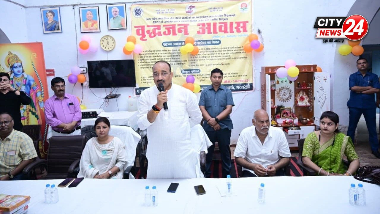 प्रधानमंत्री के जन्मदिवस पर सेवा संकल्प अभियान के अंतर्गत वृद्धाश्रम पहुंचे उद्यान मंत्री दिनेश प्रताप सिंह